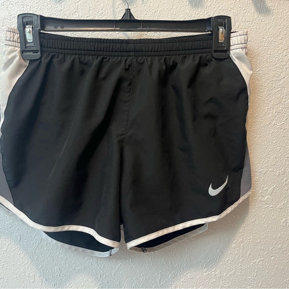 Nike Black and White Running Shorts